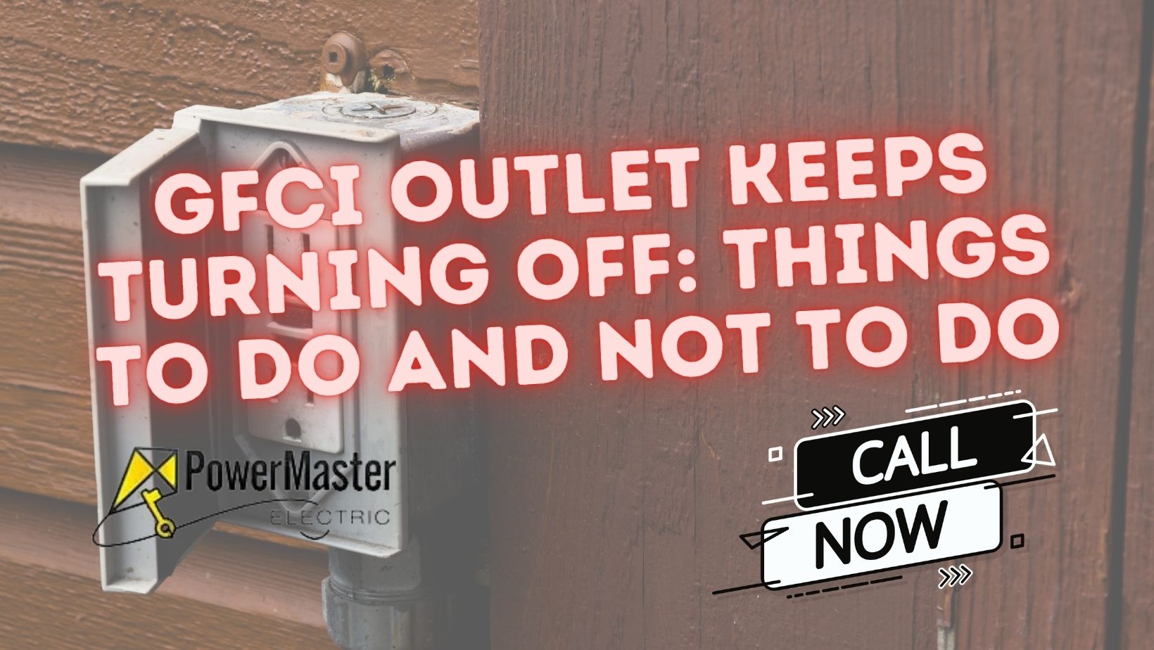 PowerMaster Blog GFCI Outlet Keeps Turning Off